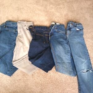 SOLD-Levi, Wrangler, and Wonder Nation Jeans - BOYS/KIDS Denim Bundle Sz 8